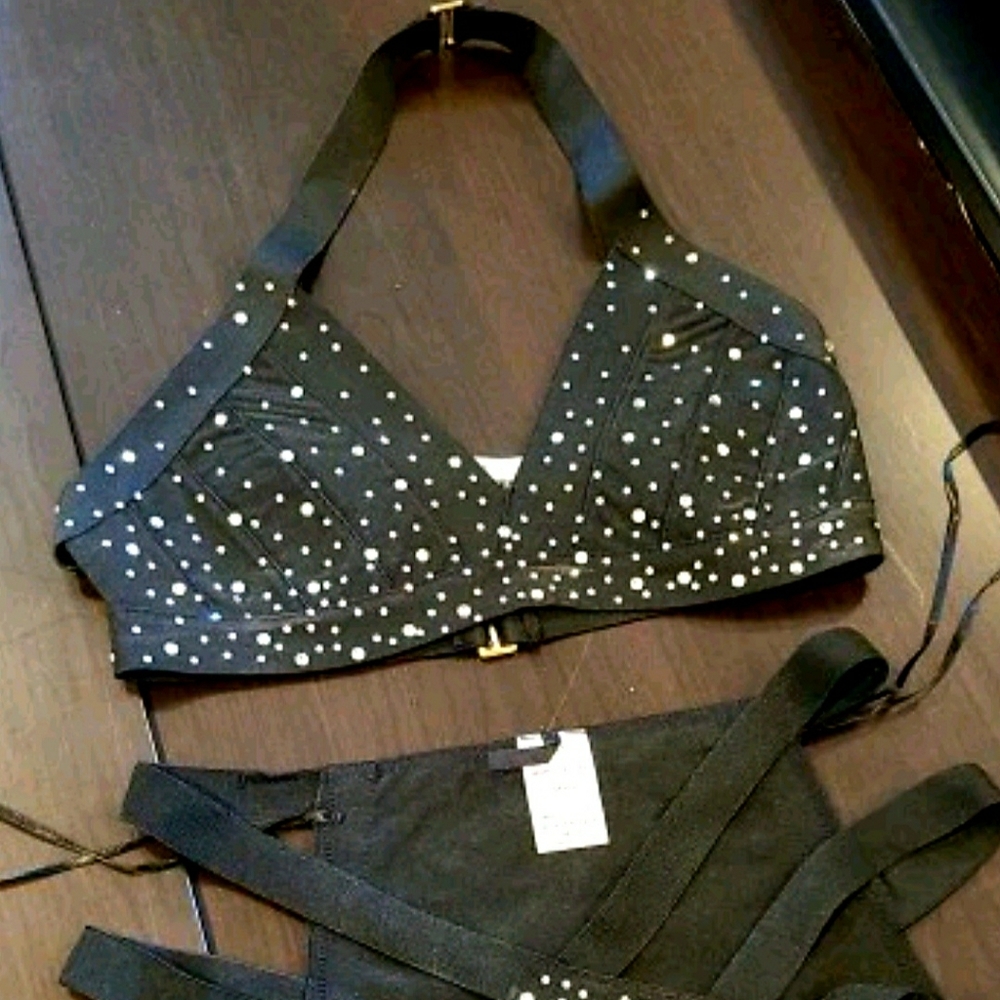 Rhinestone swimsuit